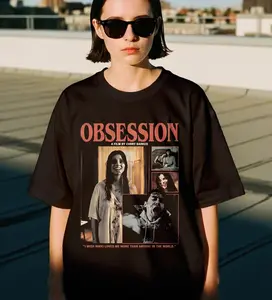 [SALE UP TO 50%] Obsession Movie Vintage Gothic Horror T-shirt, 2026 Thriller Film Lover Graphic Tee, Retro Cinematic Streetwear Outfit Idea, Soft Cotton Casual Wear, Unisex Oversized Gift For Horror Fans