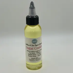 Sugar Cookie Body Body Oil Drizzle 2.5 oz Aroma Plastic