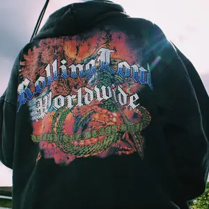 RL Worldwide Bling Black Zip Hoodie