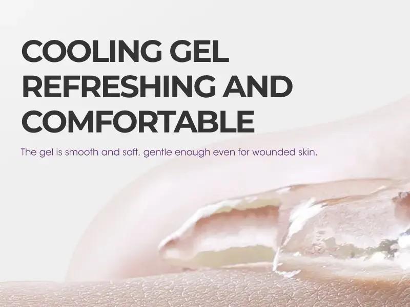 【Buy 1 Get 3】 Kreain Nature Skin Comfort Refreshing Gel for Pain Lumps Gentle Care Easy Application Cream 20g Tri-Plant Formula, Carthamus+Scutellaria+Purple Daisy, Skin Relaxation