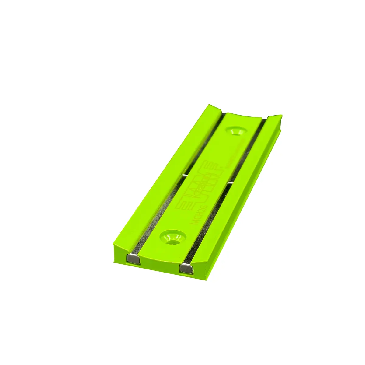 212 MAIN Magnetic Spray Can Organiser - Green Metal Racks with Curved Edges, Surface-Mount Hand Tool Storage Solution
