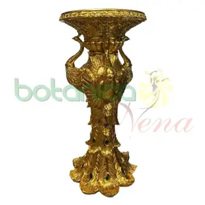 Pedestal/Base De 3 Pavo Real