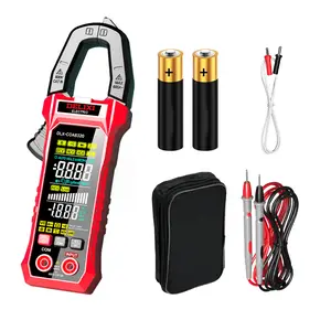 DELIXI ELECTRIC COA8320 Clamp Meter Multimeter 6000 Count T-RMS Auto-Ranging Voltage Tester, AC/DC Voltage & AC Current, Non-Contact Voltage Testing, Temperature Continuity Resistance Diode Measurement
