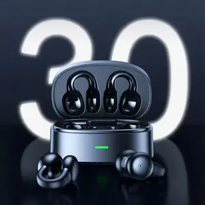Sports Wireless Earphones TWS Earbuds Same as Ambie Sound Earcuffs Bluetooth 5.3 Headphone HiFi Stereo Sports Earhook Mic