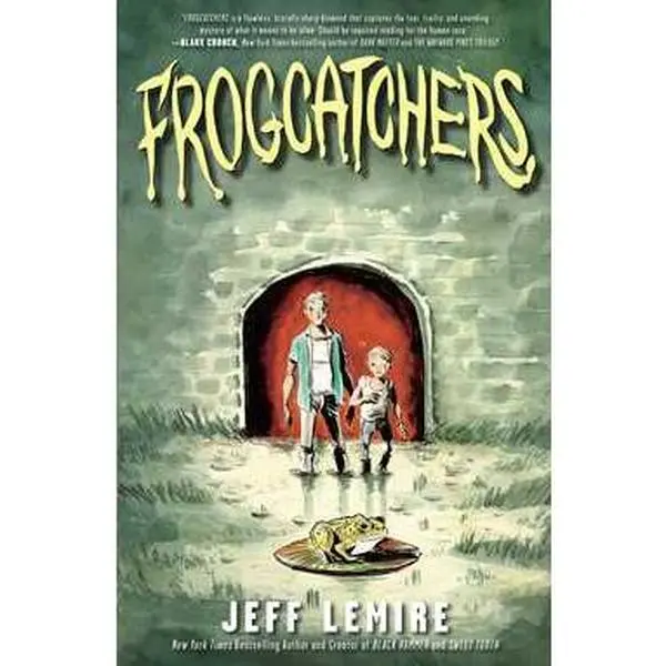 Simon & Schuster Frogcatchers - Chilling Literature Hardcover Book, Jeff Lemire Psychosis Graphic Novel