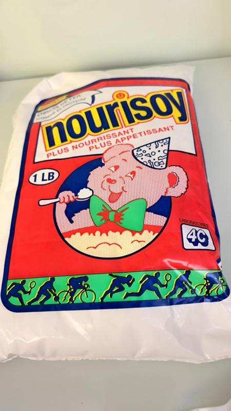 Nourisoy Flour 1 LB - Plus Nourrissant Plus Appetissant - 40g