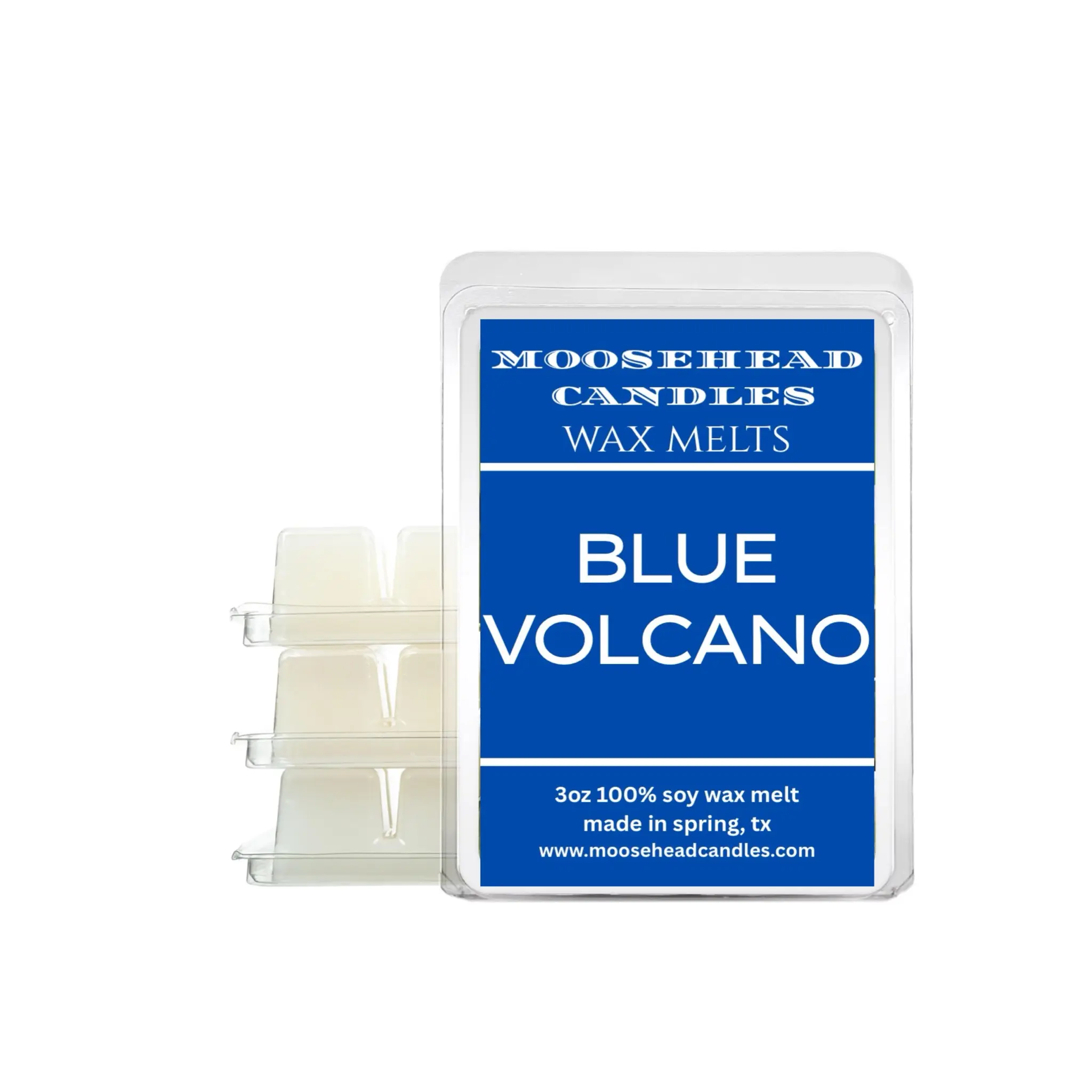 4 Pack Blue Volcano Wax melts