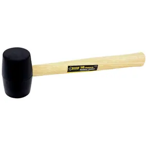 Steel Grip 2259323 16 oz Rubber Mallet