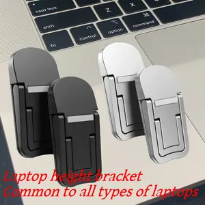 2pcs speed Adjustable Notebook Holder Computer Holder Radiator Folding Portable Base Heightening Stand Laptop Stand