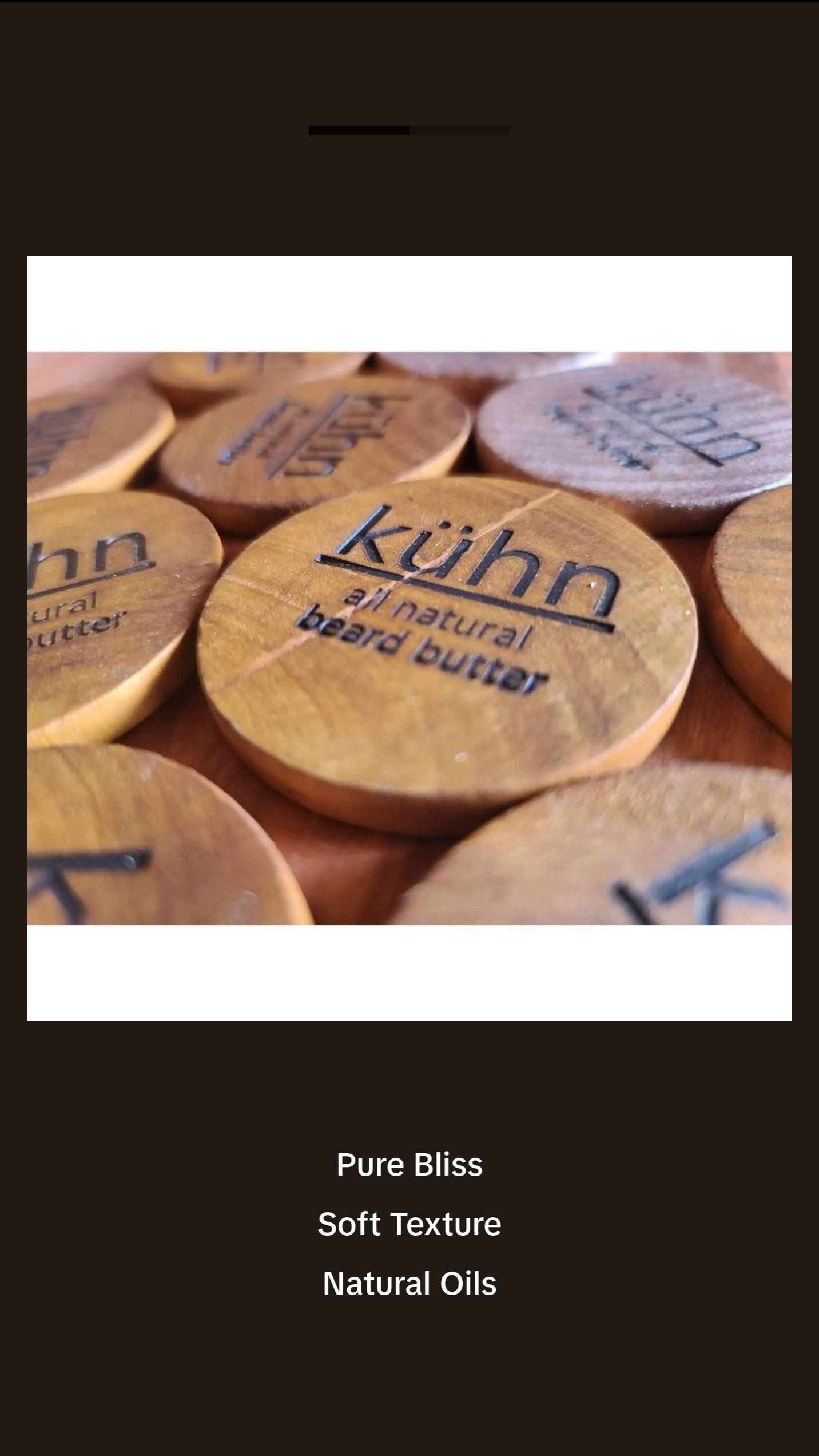 All Natural Beard Butter By Kuhn Products - 2 oz All Natural