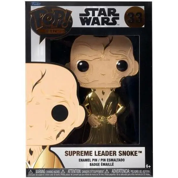 Funko POP! PINS STAR WARS: Supreme Leader Snoke  [COLLECTIBLES] Pin