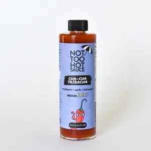 Not Too Hot Sauce Cha-Cha-Sriracha 7 oz. Sriracha Hot Sauce | Medium Hot Sauce