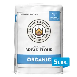 Organic Unbleached Bread Flour – Premium Baking Flour (5 lb)