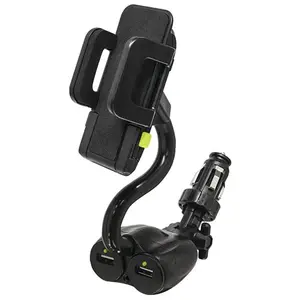 212 MAIN TekGrip Power Dock Phone Mount - Folding Legs Design, USB+12V Power Compatible, Hands-Free One-Click Secure Hold, Universal Fit Phone Holding Solution