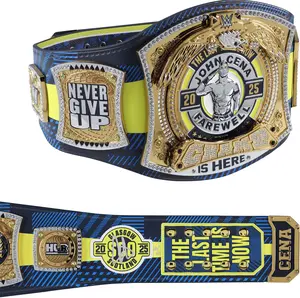John Cena WWE Autographed 2025 Farewell Tour Glasgow Replica Title Belt - #25 of a Limited Edition of 25 - Fanatics Authentic Certified