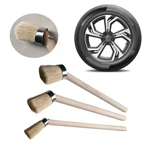 Car Tire Brush Auto Cleaning Tool Efficient Deep Cleaning Durable Comfortable Grip Easy Use for Car Tire Washing Maintenance Suitable for Car Owners Mechanics Car Wash Workers Household Users