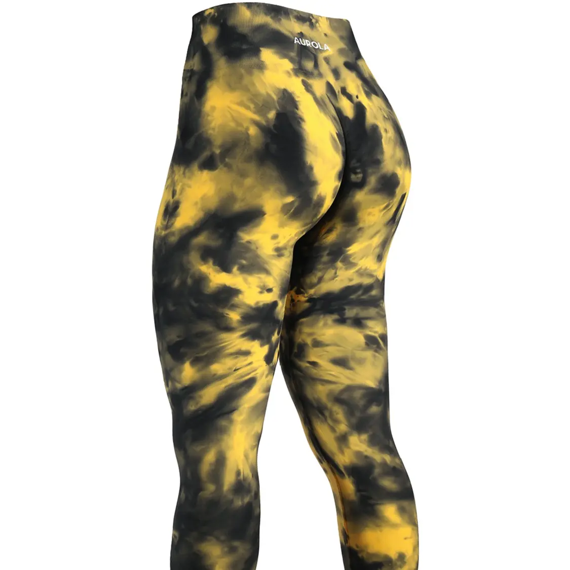 Yellow-Black Tie Dye