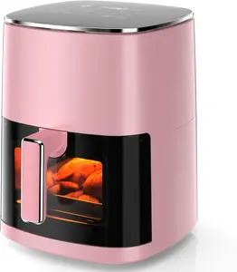 6.34QT Air Fryer, 12-in-1 Multifunction Air Fryer with Viewing Window, Roast, Bake, Reheat, Dehydrate, 400°F