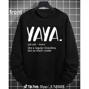 Yaya Long Sleeve Sweatshirt for Women – Perfect Gift Idea for Grandma this Mother’s Day