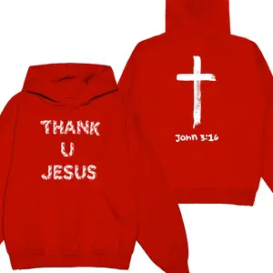 Daydrian Harding Thank U Jesus Sand Hoodie, Unisex Men & Women, Trendy Streatwear Gift