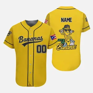 Let’s Go Bananas Baseball Jersey for Adult & Youth Size