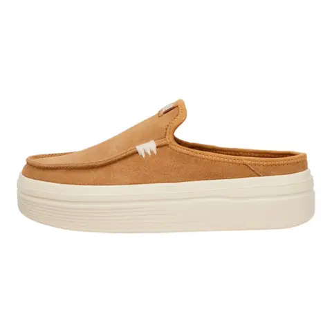 HEYDUDE Austin Lift - Womens Comfortable Slip on Platform Mules