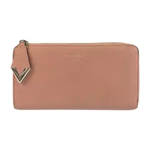Pre-owned Louis Vuitton Calfskin Small Leather Goods Portefeuille Comete Leather Long Wallet
