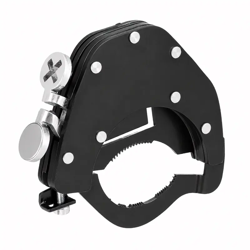 Motorcycle Throttle Lock Cruise Control Assist - Adjustable Tension Aluminum Alloy Clip, Universal Handlebar Grip Accelerator Motor Part for Long-Distance Riders, Easy to Install