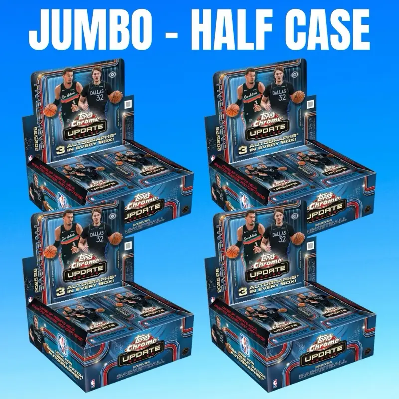 (SPECIAL FORMAT - Half Case) Pick Your Spot Basketball Break #2050(A): 2025/2026 Topps Chrome UPDATE JUMBOS X4