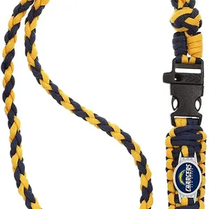 Minnesota Vikings Paracord Lanyard with Team Charm, Neck Clasp