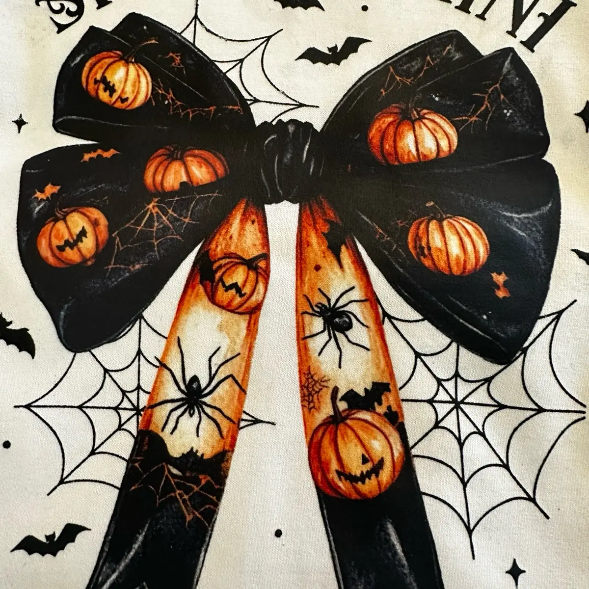Spooky Mama and Mini Matching Set for Mom and Me - Women's Clothing - Womenswear Halloween Comfortable Coordinate Cute Dress Simple