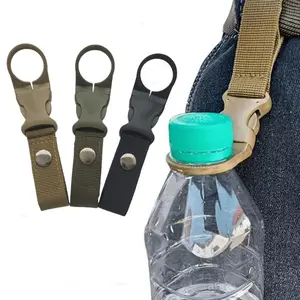 2026 New 1/3Pcs Outdoor Water Bottle Holder, built with sturdy hanging buckle and lightweight design. Portable and durable, perfect for camping, hiking and mountaineering outdoor activities.