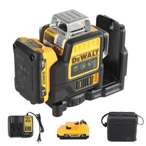 2025 Dewalt DW089LG 3 Sides*360 Degree Vertical 12 Lines Laser Level tools Horizontal Green Light Level Meter Outdoor