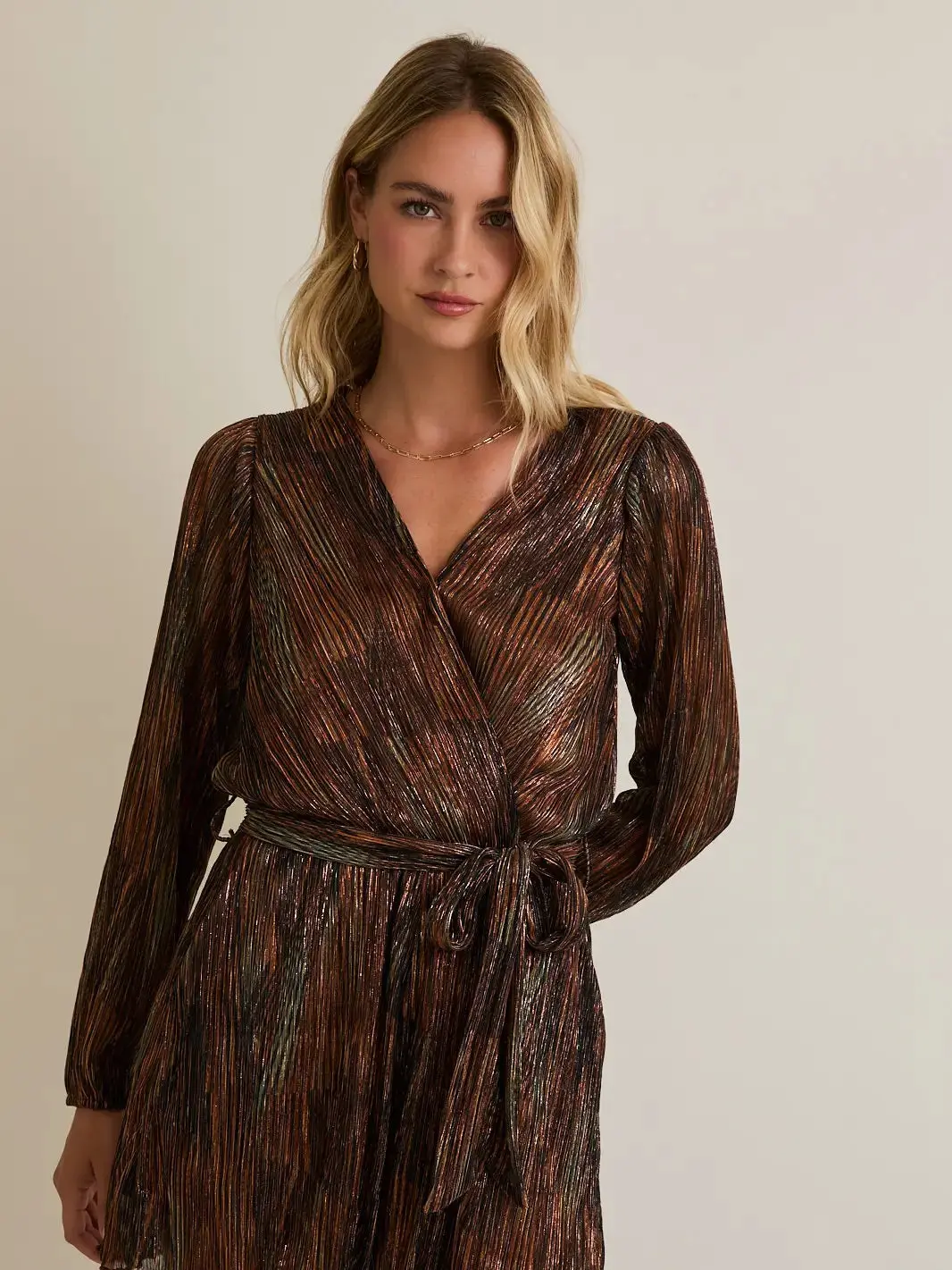 Golden Hour Surplice Romper