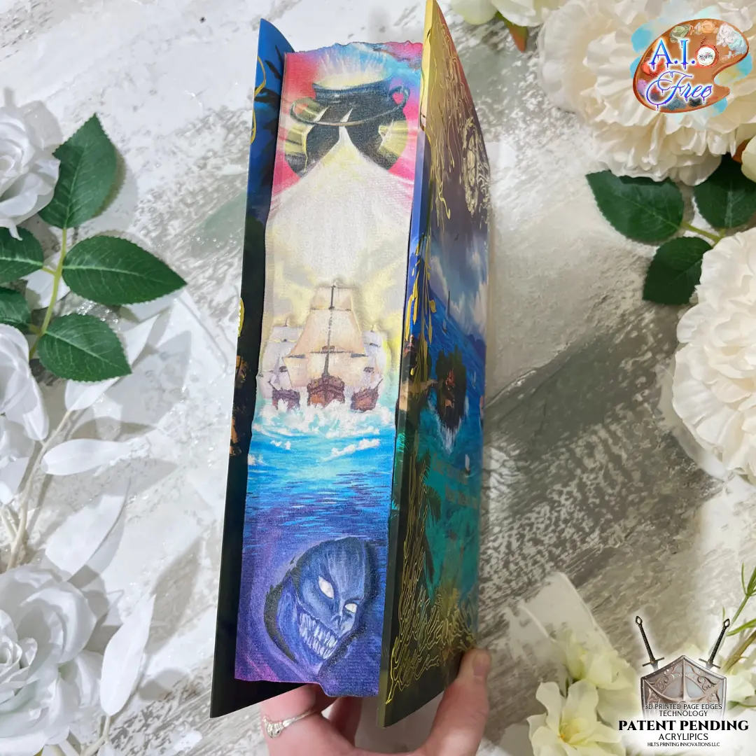 A Court of Wings and Ruin by Sarah J. Maas - Digitally Printed 3D Pages with Patent-Pending 3D Technology