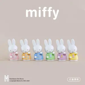 Original Kawaii Miffy Storage Rack Series Blind Box Multi Functional Storage Anime Peripheral Figure Doll Gift Toy