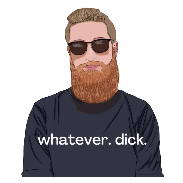 Whatever Rude Sticker