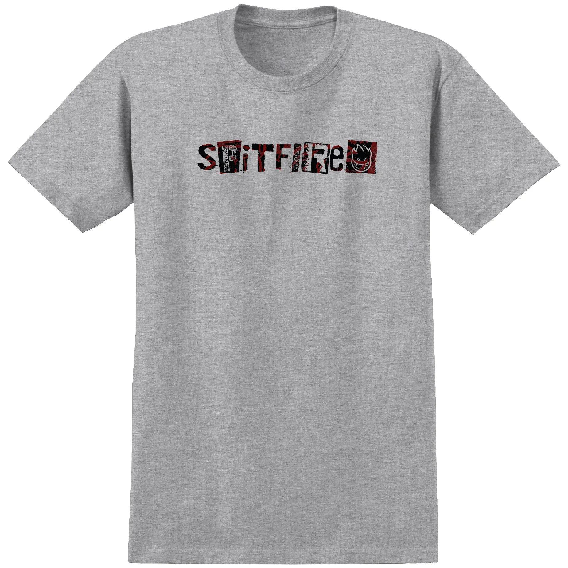 Spitfire Wheels Shirt Ransom Fill Heather Grey