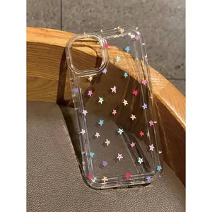 Valentine's Heart Print Smartphone Casing - Anti-Yellow Material, Long-Lasting Fade-Resistant Design, Compatible with iPhone 11 Series, X Series, 17 Series - Cellphone Handheld Accessories
