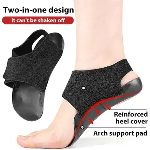 Premium Arch Comfort Insoles - Gel Cushioned Orthotic Support with Elastic Fabric for Plantar Fasciitis & General Foot Pain Relief