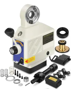 [Power Feed Z-Axis, 460 in-lb Torque] 460 in-lb Torque Power Feed Z-Axis for Milling Machine - 0-200RPM Table Milling Machine Power Feed 110V - for Bridgeport and Some Knee Type Mills with a 5/8" Diameter Shaft