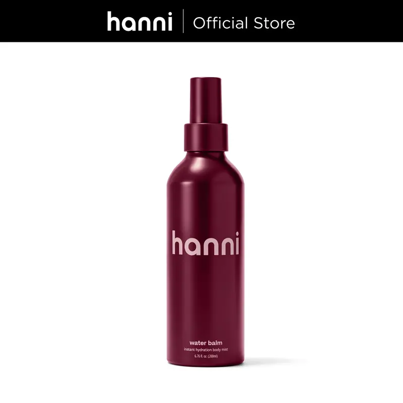 [Hanni Official] Water Balm - Hydrating Lightweight Moisture with Aloe Leaf & Red Algae Extract for Instant Hydration & Comfort Hydrating Cherry Blossom