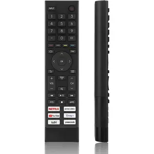 Replacement TV Remote Control ERF3J80H Compatible for Hisense 4K UHD  TV 75A6G 70A6G 65A6G 60A6G 55A6G 50A6G 43A6G 55U68G 65U68G 55U6G 50U6G 65U6G 75U6G 50U68G 75U68G with Shortcut Buttons