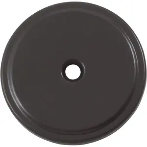 Bi-Fold Closet Door Knob Backplate, 1-3/4 Inches, Oil-Rubbed Bronze