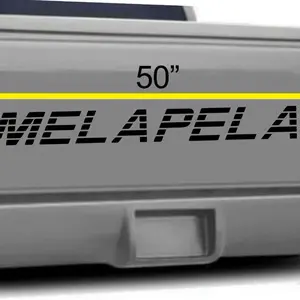 Me La Pelan Decal Oracal 651 Permanent Vinyl 50" Wet Dry Application Easy Install 10 Year Lifespan Various Colors Available Machine Cut