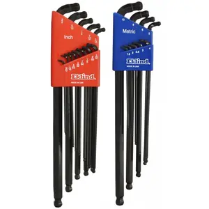 Eklind 17222 Double-Ball Hex Key Combo Set - Black Oxide, 22 Piece