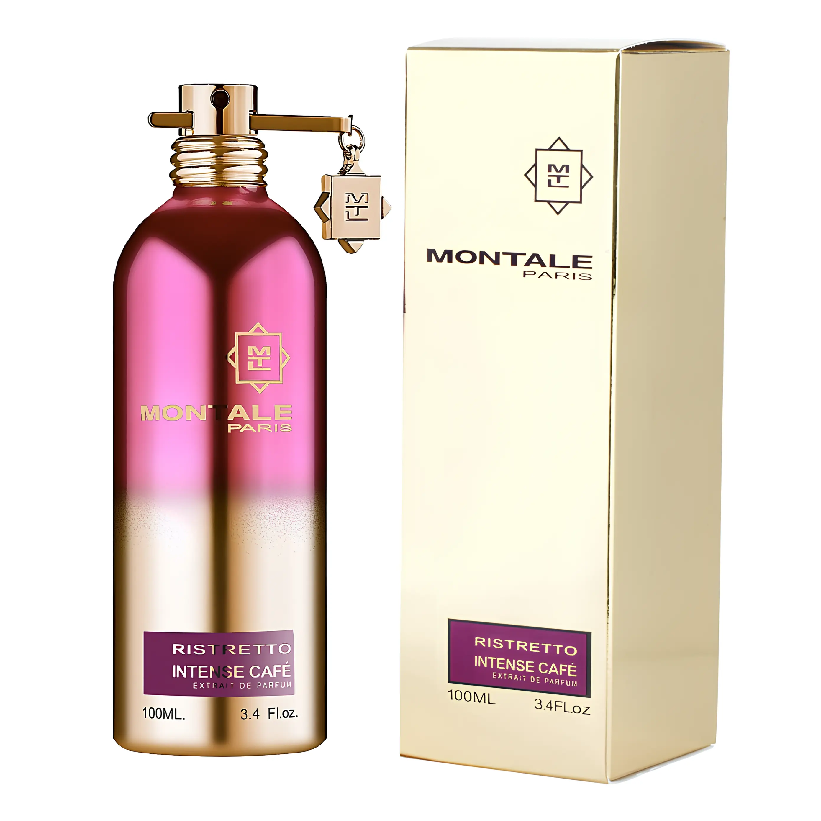 Montale Ristretto Intense Cafe for Unisex Extrait de Parfum Spray, 3.4 Ounce