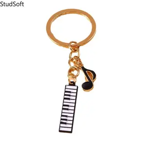 2026 New Fashion Music Note & Piano Keychain, Backpack & Phone Charm for Music Lovers
