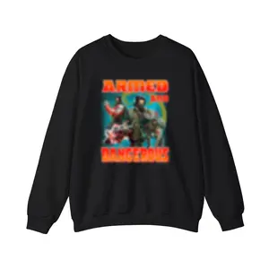 Gamer Armed And Dangerous Funny Tshirt, Gamer Shirt, Hoodie Fashion Cotton, Full Colors, Full Sizes, For Men, For Women