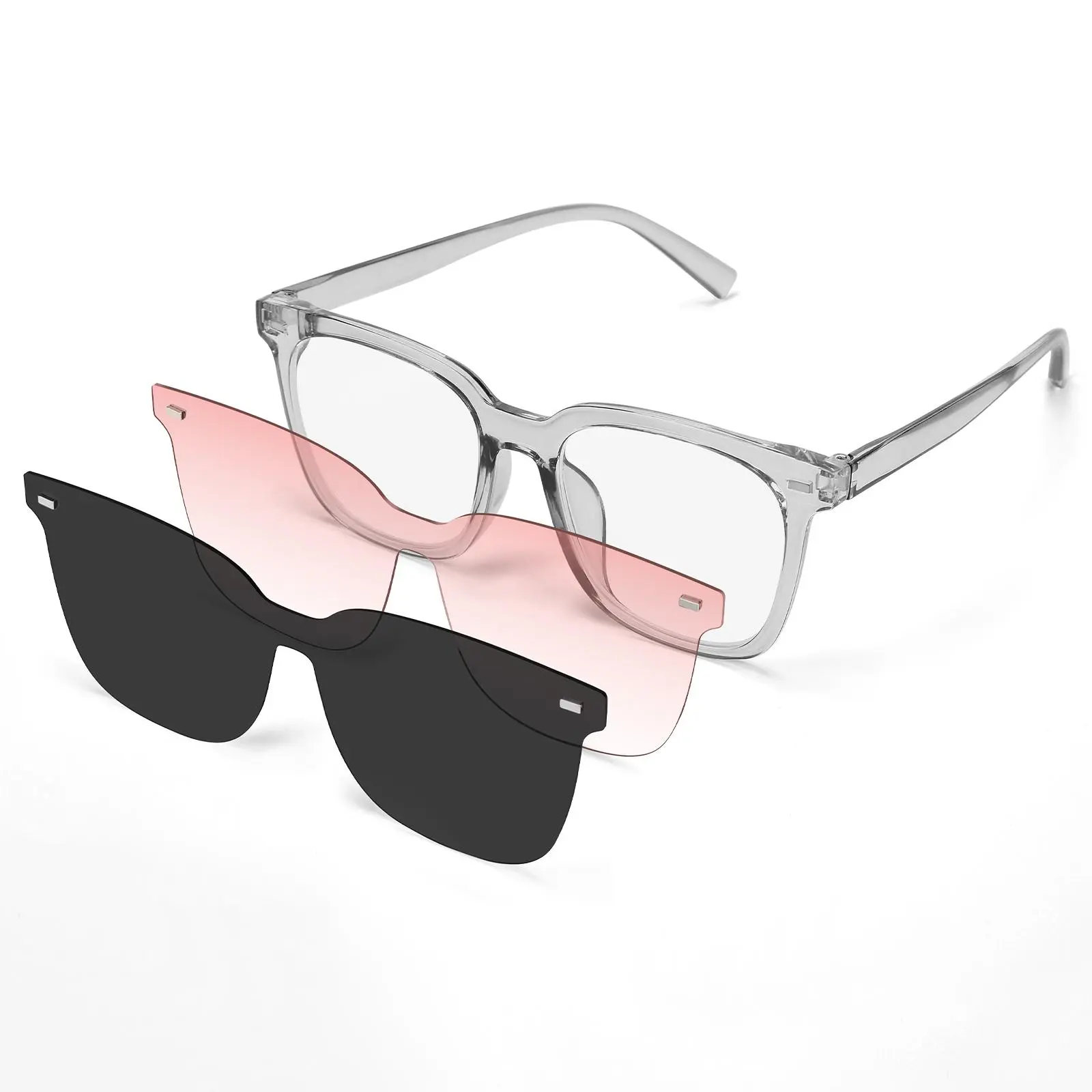 Grey + 2 Magnetic lens